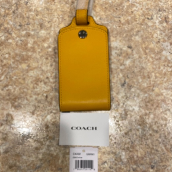 NWT Unisex Coach Luggage Tag - Picture 2 of 7